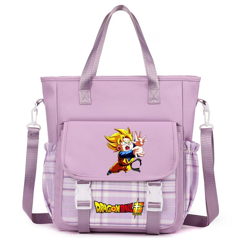Anime Dragon Ball Carrying Bag Handbag Shoulder Bag Tote Bag for Teenager Girl Boy Back To School Bag Men Women Leisure Travel Bag Rucksack Mochila