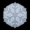 UV Epoxy Xmas Ornament Crystal Pendant Resin Molds Christmas Mold Coaster Silicone Mould Snowflakes