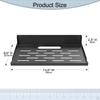 Floating Metal Wall Mount Shelf Router Easy Installation Rack Wire Organizer for DVD