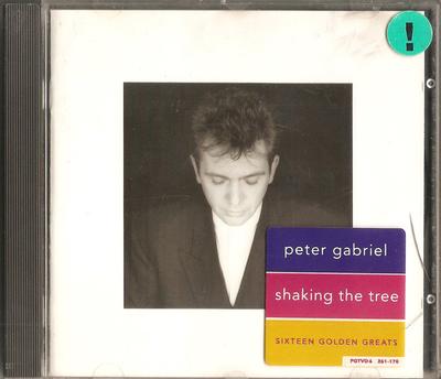 CD PETER GABRIEL - Shaking The Tree: Sixteen Golden Gr PGTVD6,PGTVCD6, Virgin Europe Rock Used