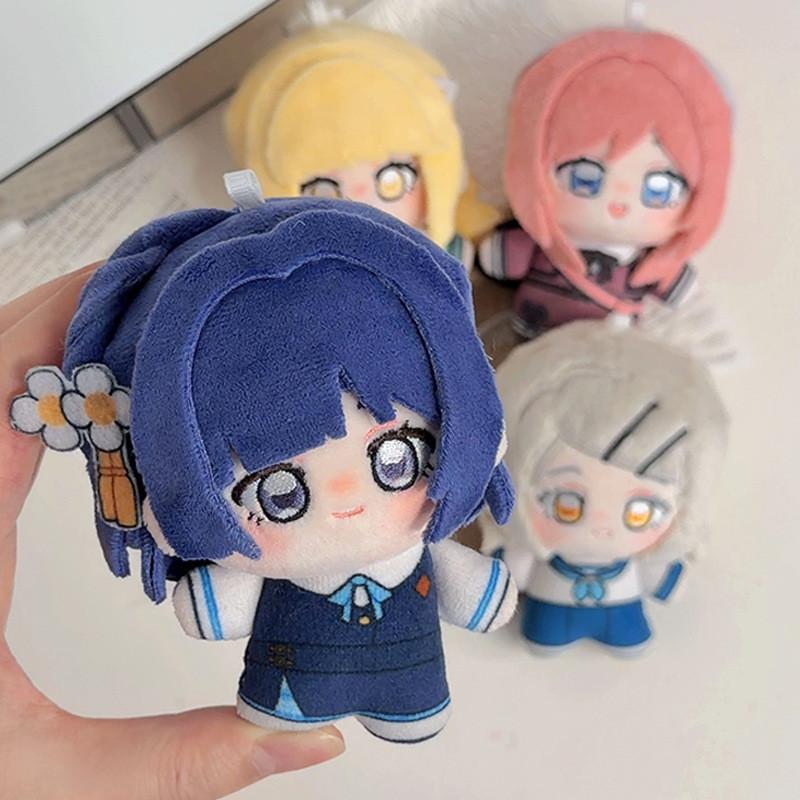 Gakuen Idolm Ster Cotton Plush Keychain With Pp Cotton Filling For Collectors