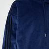 adidas X Ivy Park Halls Of Ivy Series Solid Color Soft Comfortable Corduroy Hoodie Unisex Hoodies Blue HG2521