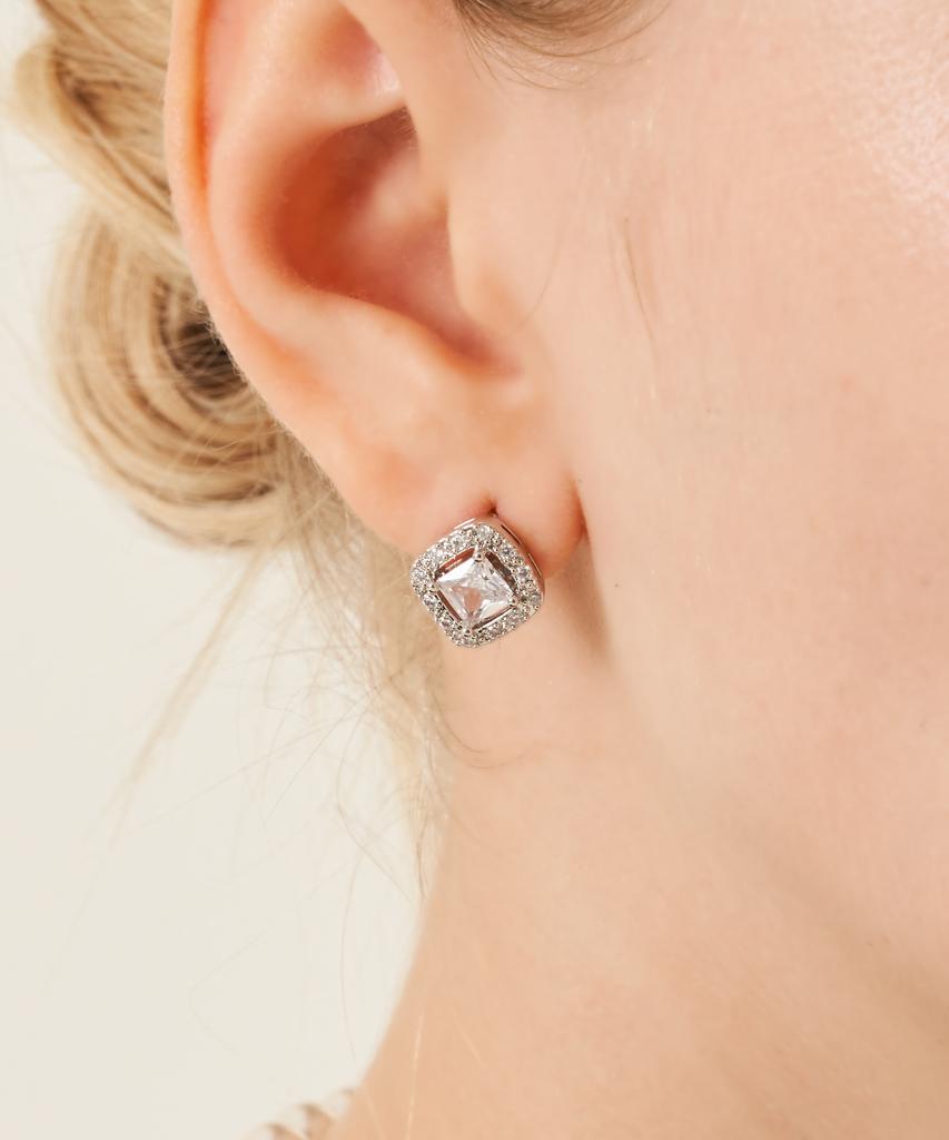 Geigerjewelry 18K Gf Fine Double Square Earrings Gi8Kpee071