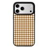 EYCASE Grid Series for iPhone 17 Pro Max Magnetic Case Black Edge TPU + Acrylic Cover Compatible with MagSafe