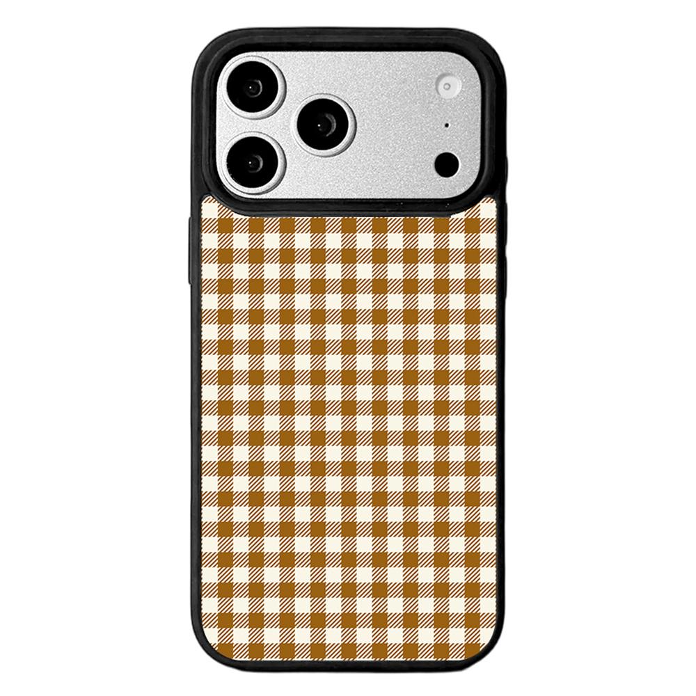 EYCASE Grid Series for iPhone 17 Pro Max Magnetic Case Black Edge TPU + Acrylic Cover Compatible with MagSafe