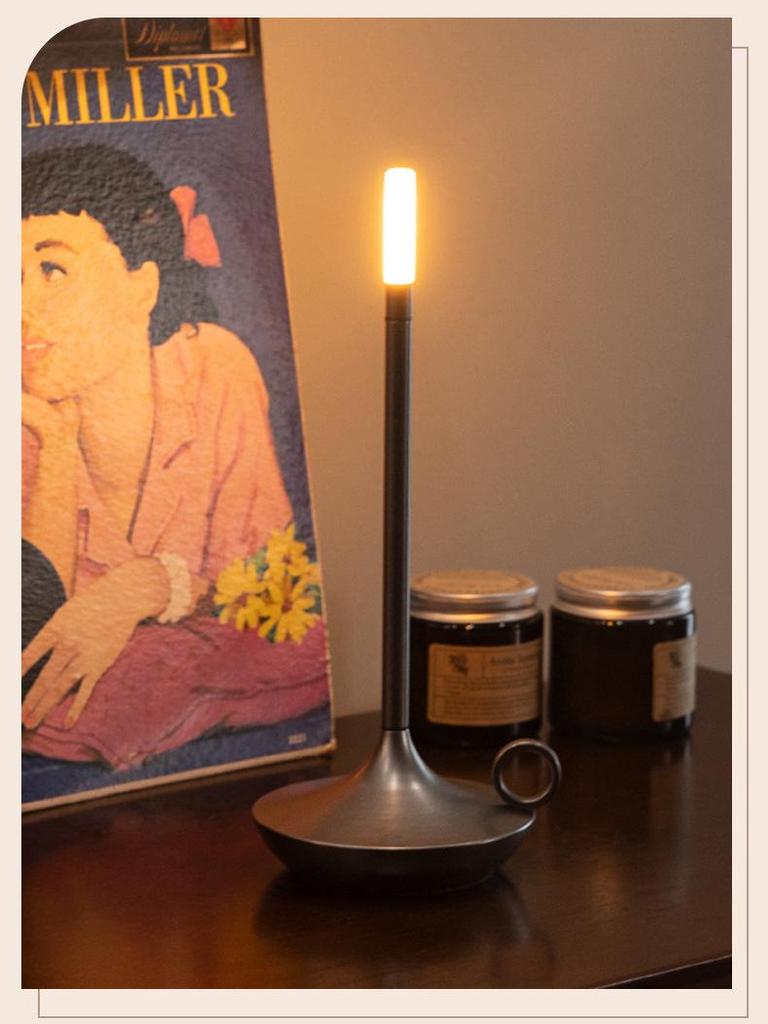 Nordic Aladdin's Lamp Touch Table Light – USB Rechargeable for Bar, Pub, Outdoor, or Camping Atmosphere