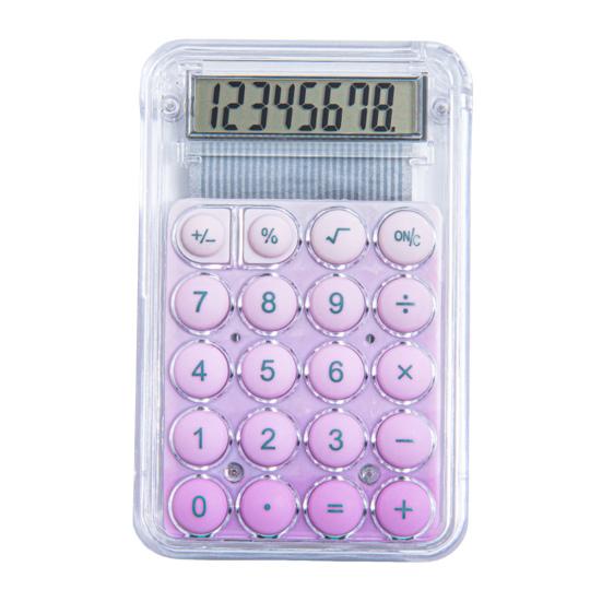 

Мини-калькулятор с 8-значным дисплеем, карманный размер, базовый калькулятор, работающий от батареи, электронный калькулятор для школы, офиса, дома, принадлежностей