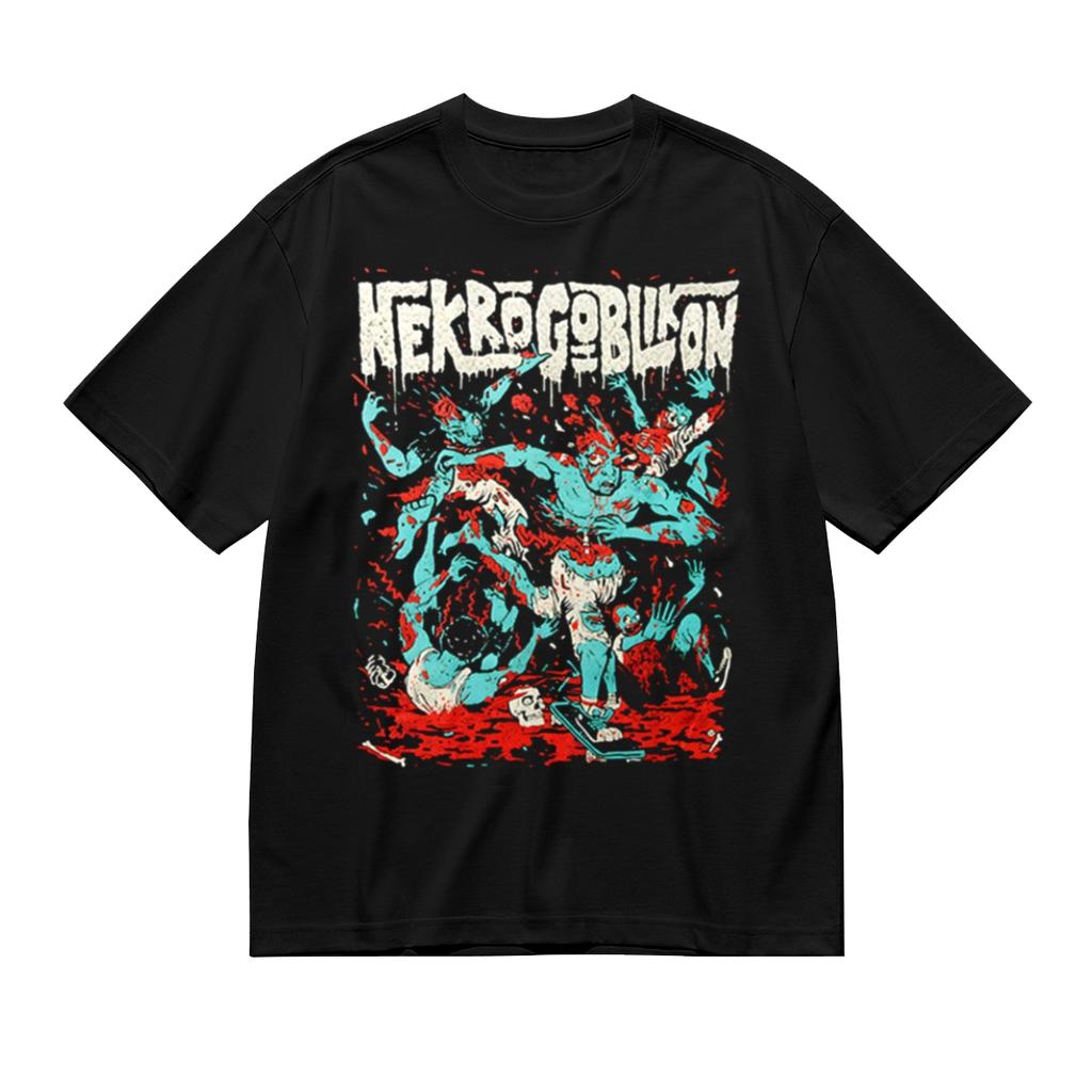 Limited Nekrogoblikon American Folk Metal Band Music Vintage T-Shirt