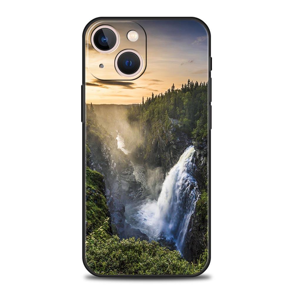 Wald Strand Sonnenaufgang Handyhülle für iPhone Samsung Galaxy Redmi Xiaomi Oppo OnePlus Note SA 7 8 9 10 11 12 13 14 20 21 22 23 53 54 Pro Max Plus Ultra