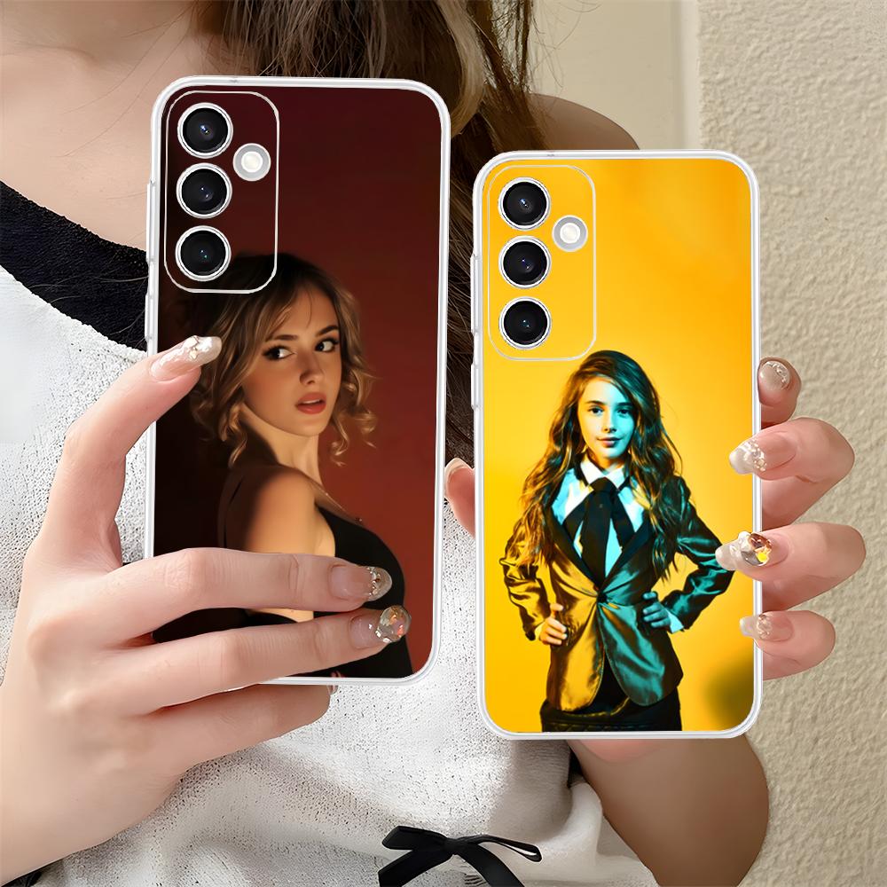 Julia Butters Mobile Cell Phone Case for Samsung Galaxy S25 S24 S23 S22 S21Plus FE Ultra Clear Colorful Cover Smartphone Pretty