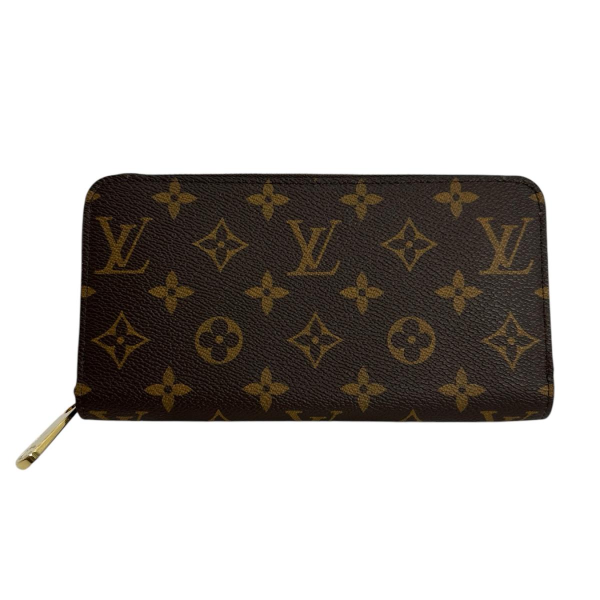 

LOUIS VUITTON Monogram Zippy wallet Long Wallet purse Monogram canvas M42616 Used