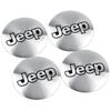 4 pieces 56MM car hub caps car badges tire center cap badges for Jeep JPB Renegade Wrangler JK Compass Grand Cherokee Gladiat AKU1