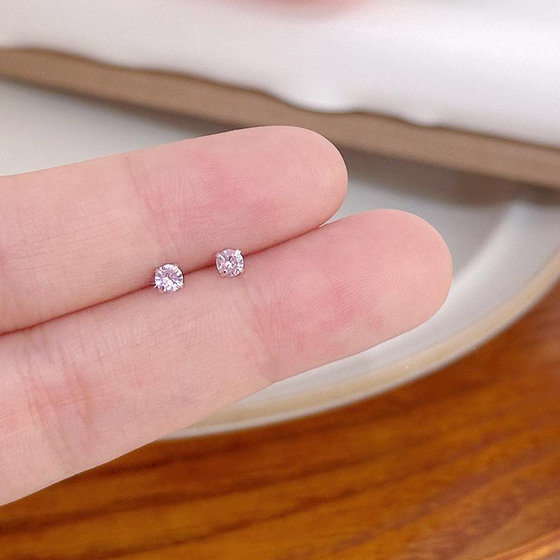 Chic Mini Zircon Earrings: Stylish, Elegant, and Versatile Jewelry for Women