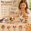 3D Beaded Animal Craft Kit Diy Animal Beading Kit For Adults Handmade Tiny 3D Beaded Animal Craft Kit For Creative Projects