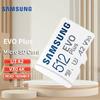 Samsung EVO Plus microSD 128GB Memory Card+Adapter 64G 256G microSDXC,Speeds Up To 160 MB/s,UHS-I,C10,U3,V10,A3,Upgrade Storage for Phones,DJI,Cameras