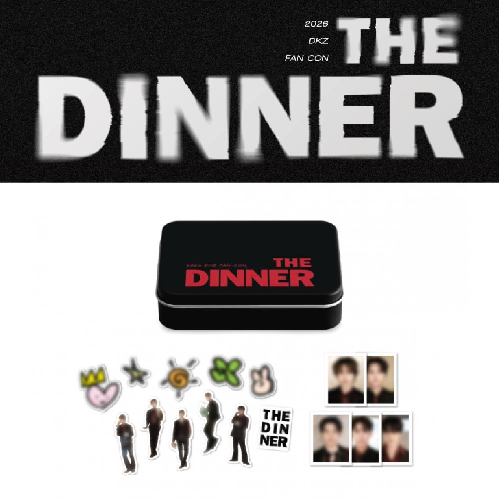 DKZ 2026 Fan Con THE DINNER Tin Case & Sticker Set