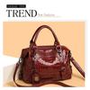Xeie Thuk Shoulder Bag Women Faux leather Crossbody Daily Commute