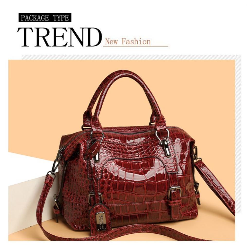 Xeie Thuk Shoulder Bag Women Faux leather Crossbody Daily Commute