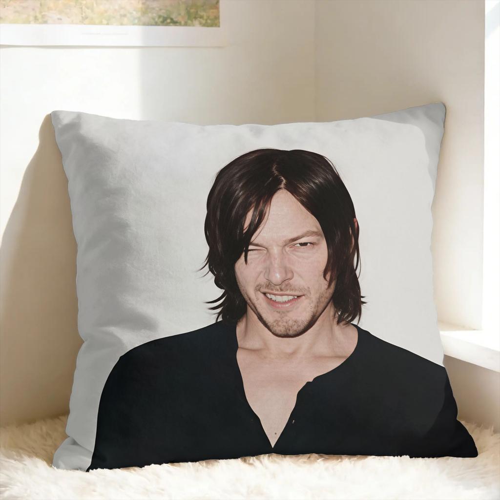 D-Daryl D-Dixon Jesus Pillowcases Vintage Pillow Case For Living Room Sofa Graphic Pillow Cover