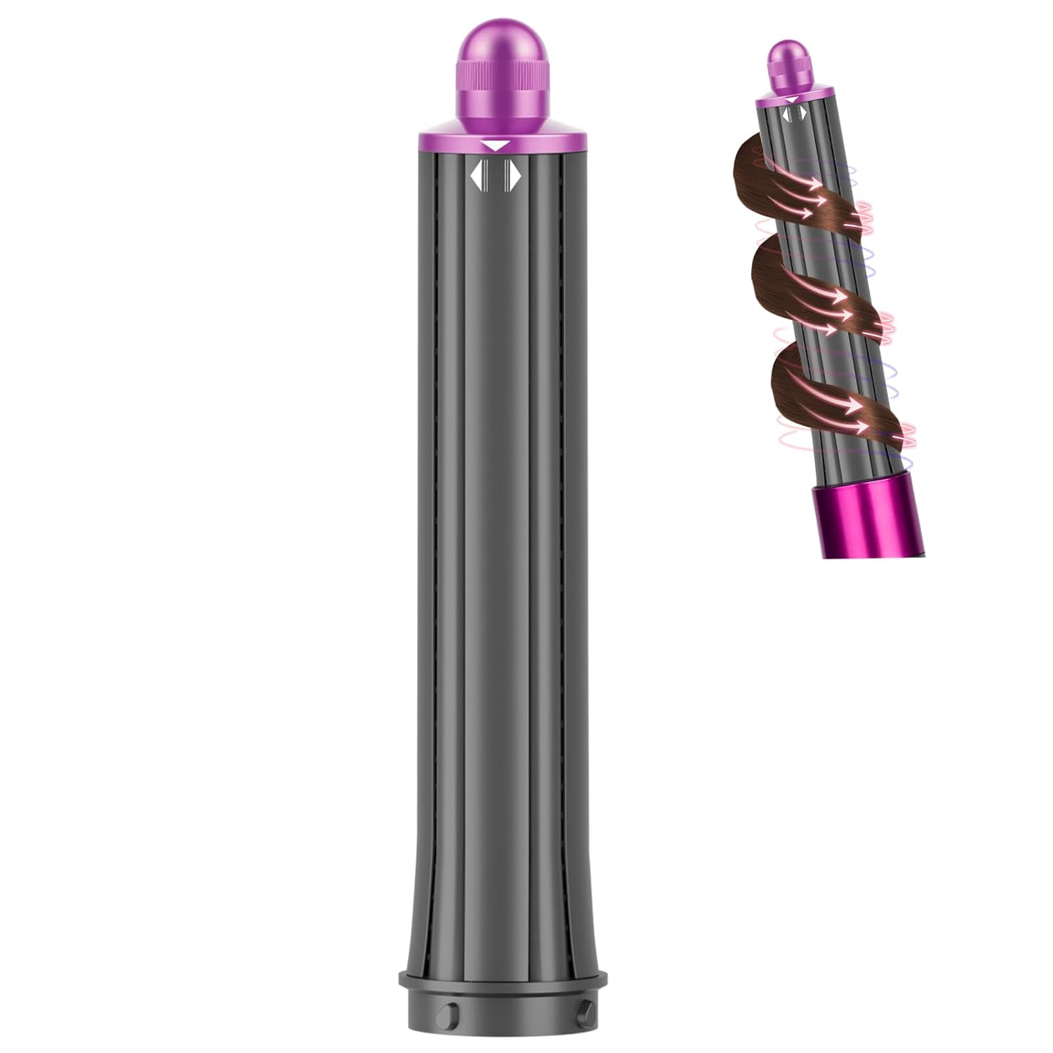 Long Hair Barrels Attachment Compatible with Dyson Airwrap HS01 HS05 HS08 Accessories, Automatic Curling Iron Curlers for Lazy Loose Inward A 20mm