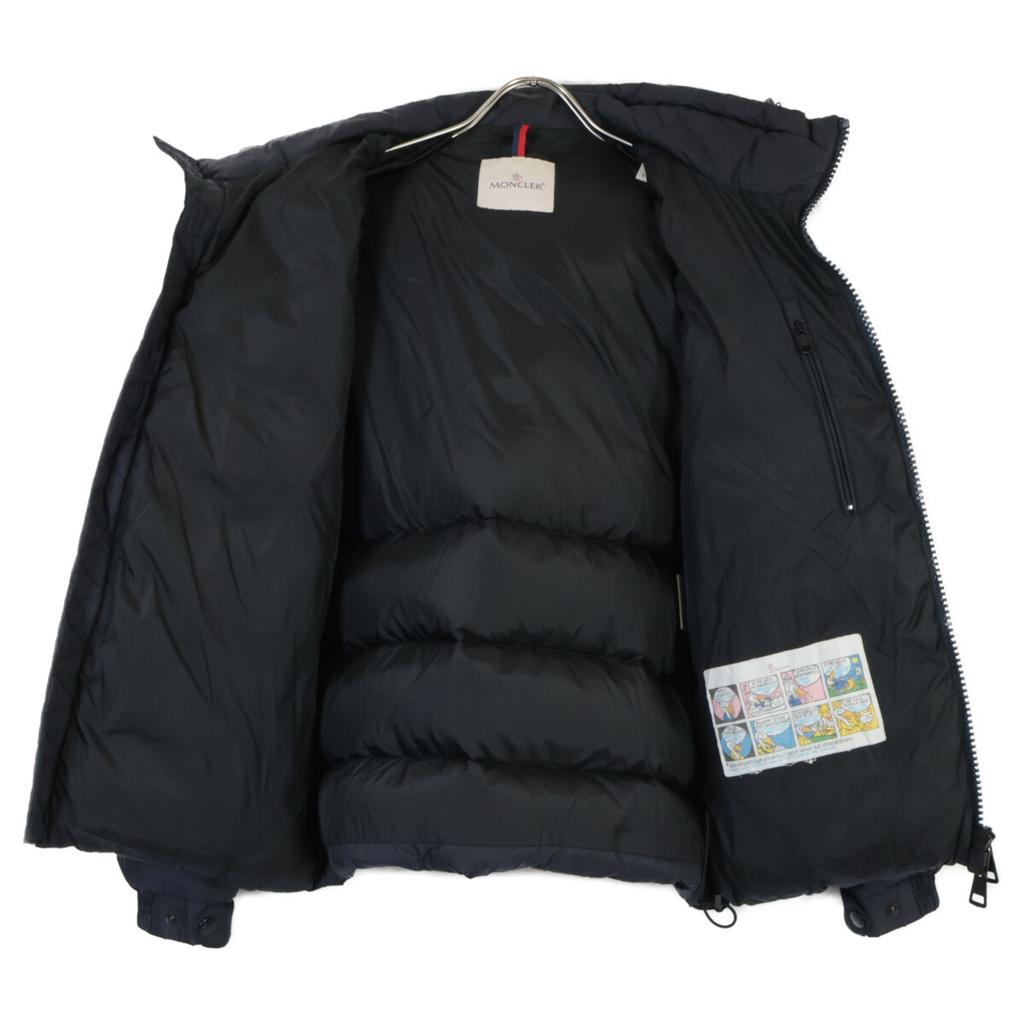 MONCLER MARQUE Marc fur down jacket Jacket 1 NavyUsed