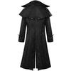 Men's Gothic Medieval Halloween Coat Jacket - Retro European & American Dark Outerwear