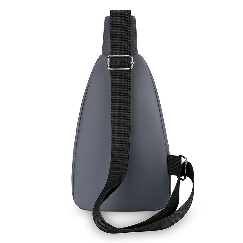 Breast bag men's fashion new versatile shoulder messenger bag small bag casual diagonal straddle bag Oxford cloth chest diagonal backpack