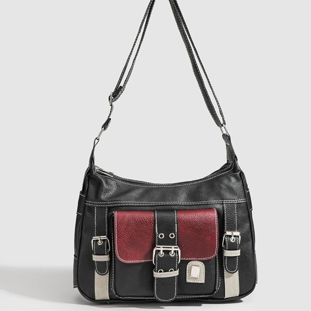 Exquisite Shoulder Bag Large Capacity Messenger Bag Punk Large Handbag  Dating
