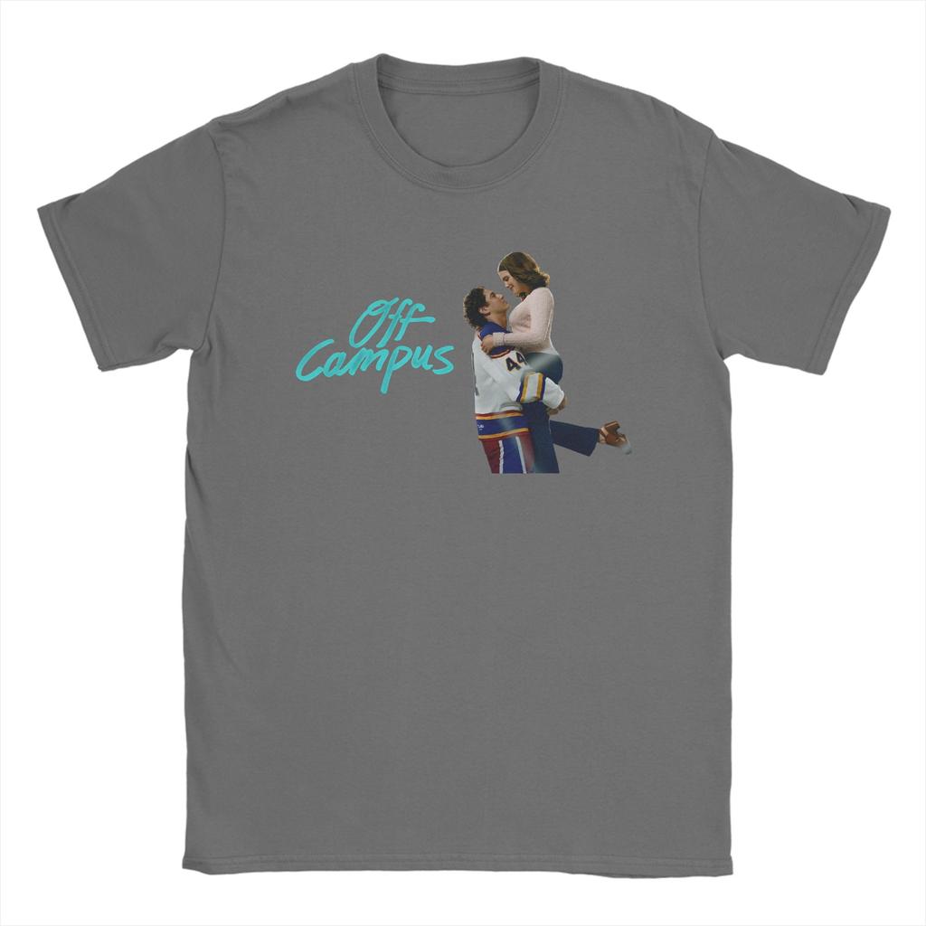 T-shirt da Film Fuori dal Campus per Unisex Unisex Hockey Rounisexce Casual 100% Cotone T-shirt Girocollo Manica Corta Abbigliamento Estivo