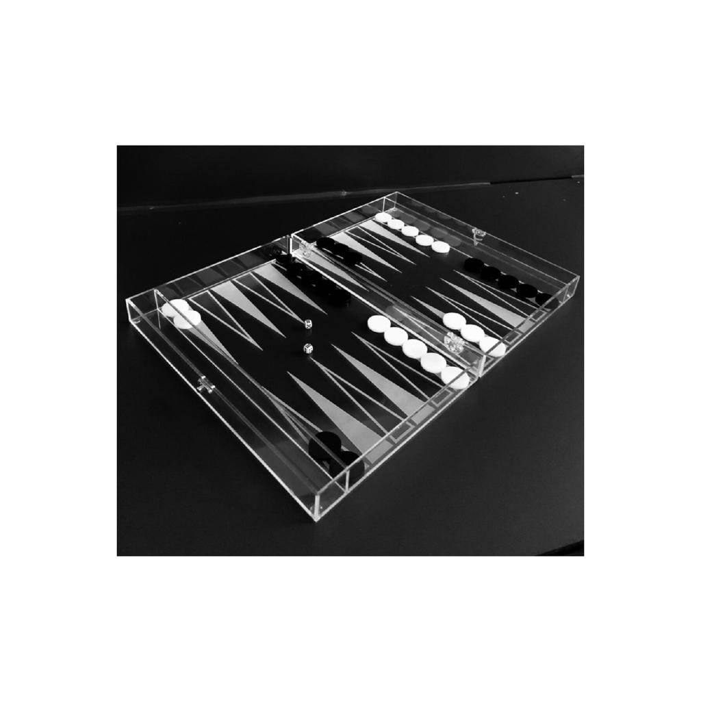 Plexiglass Fan Backgammon