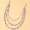 Metal Chain Waist Belt For Men And Women Hip Hop Style With Lobster Clasp For Streetwear Fashion
