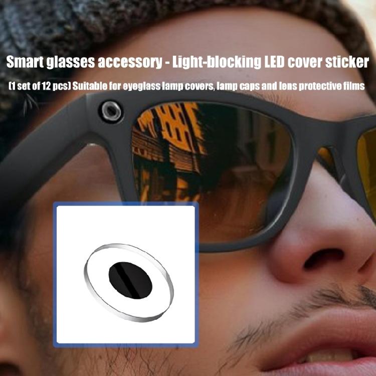 Pack of 12 Acrylic Lens Protector Film for VR Glasses Light Cover Dustproof Scratch Resistant Easy Installation Required