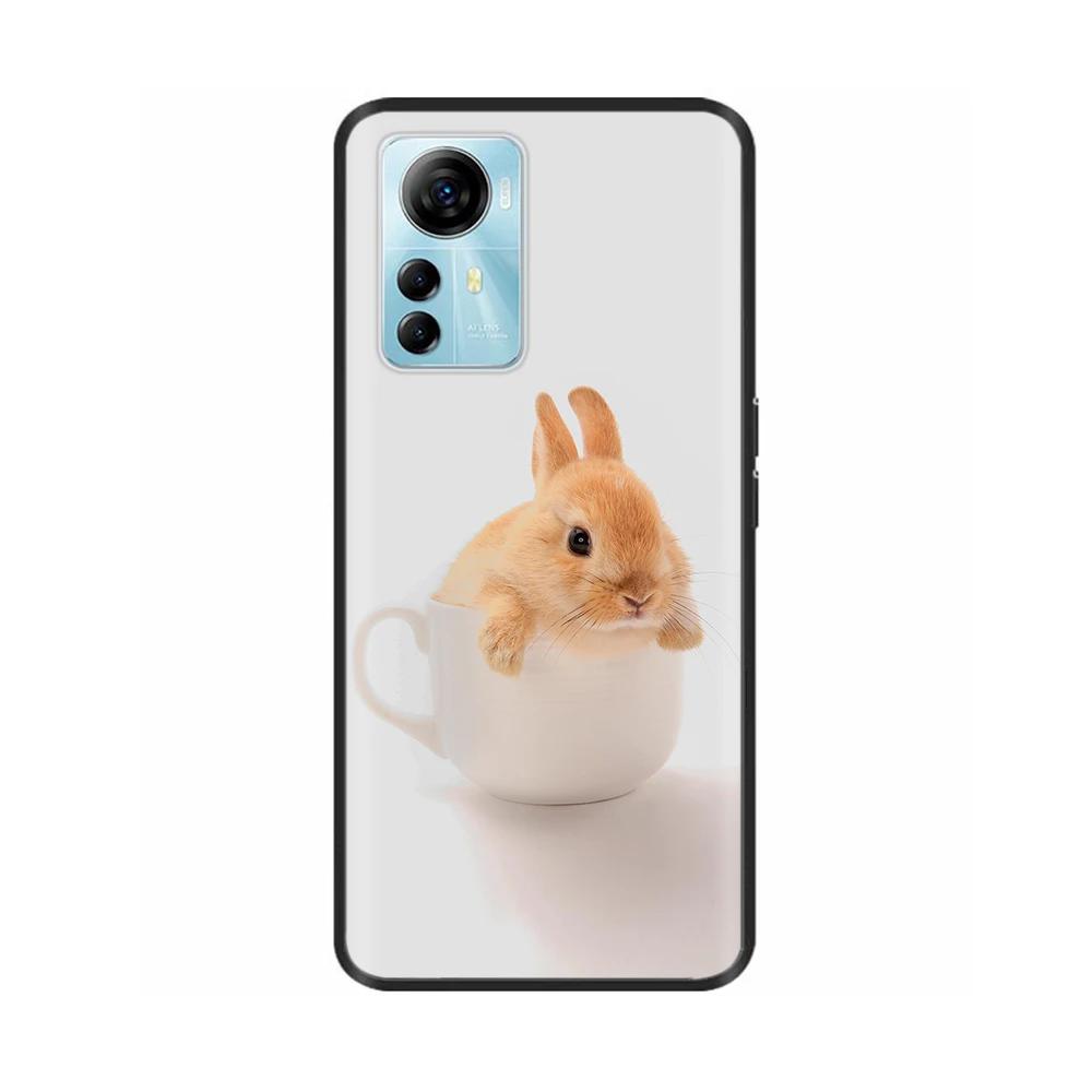 Cute Phone Case For Blade A72s 4G Case Flower Cartoon Painted Soft Silicone Fundas for ZTE Optus X Max A 72s Cover Protective