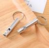 Dual-Frequency Aluminum Survival Whistle with Double Tubes for Outdoor Rescue
