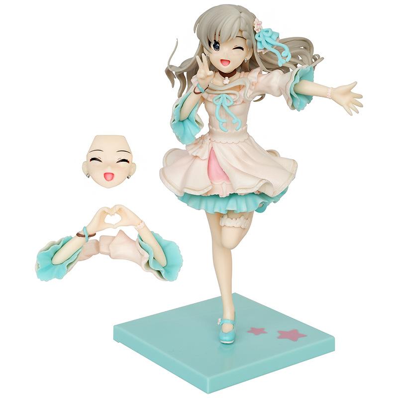 

Anime Idolm Ster Girls Hisakawa Hayate Hisakawa Nagi PVC Action Figure Collectible Model Toy