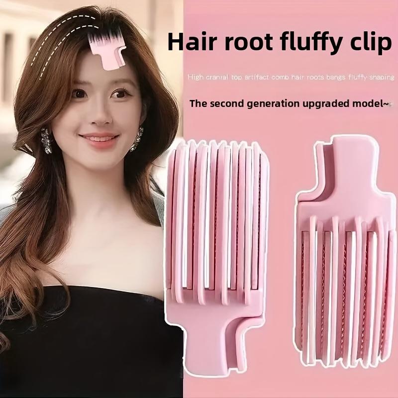 1pc Fluffy Bangs Styling Comb, Plastic Style Styling Comb Hair Root Lifting Comb Tool Hair Volume Clip