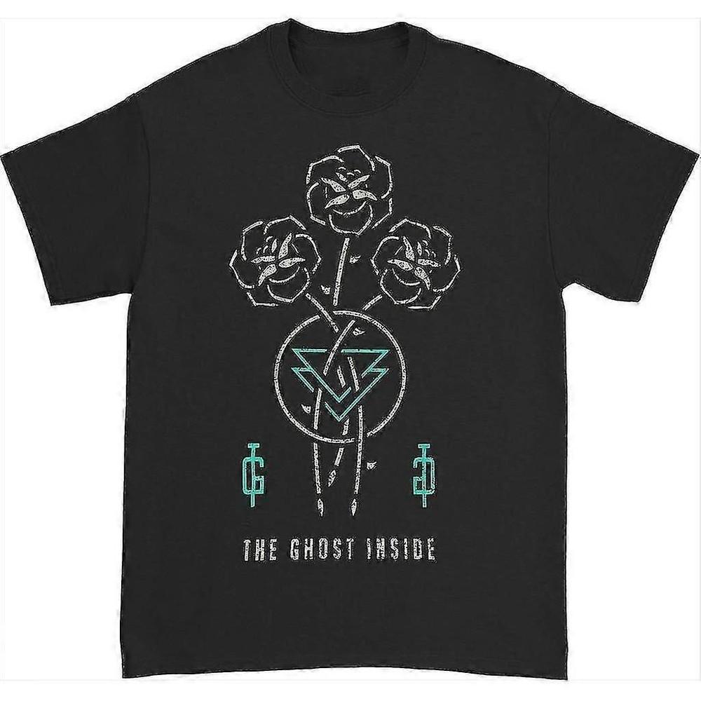 Ghost Inside The Ghost Inside Roses Lock Ups Tee  BL1513 Unisex T-Shirt S