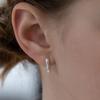 Arc Link Hoop Earrings EC3170