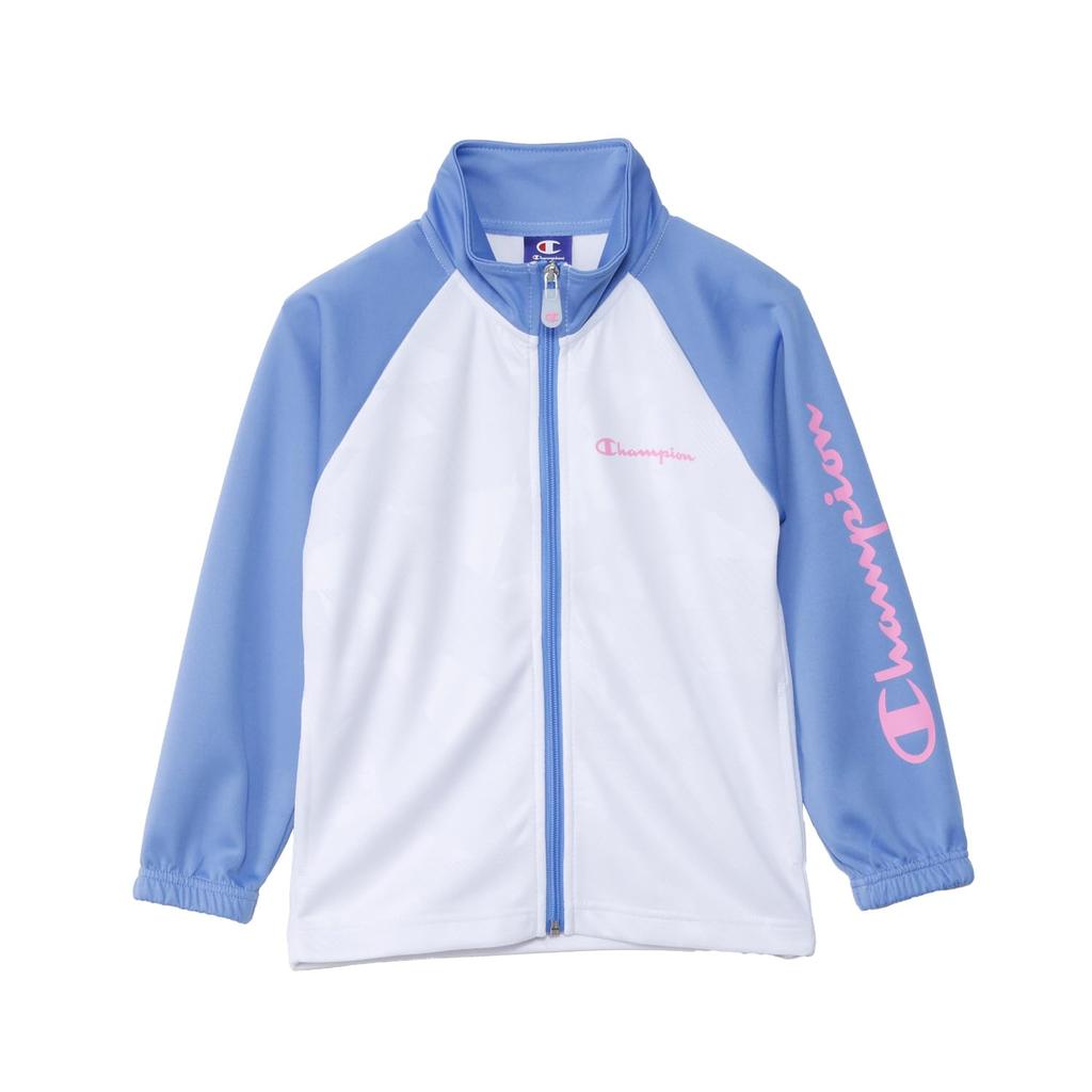 Champion Long Sleeve Jersey Top and Bottom Set of Quick Script Training Basic White Kids' 2, Drying, Logo, Suit, Sports, CK-BSW05,