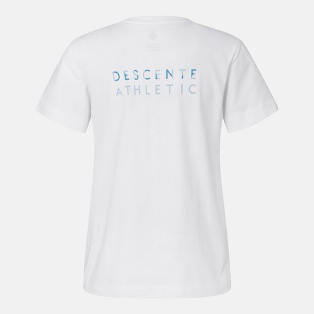 DESCENTE Women'S Graphic Cooling Short Sleeve T-Shirt White Sr122Pts31