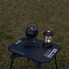 Outdoor Folding Table High Low Dual-Use Ultralight Camping Table Aluminum Alloy Portable Picnic Table for Beach Hiking Fishing