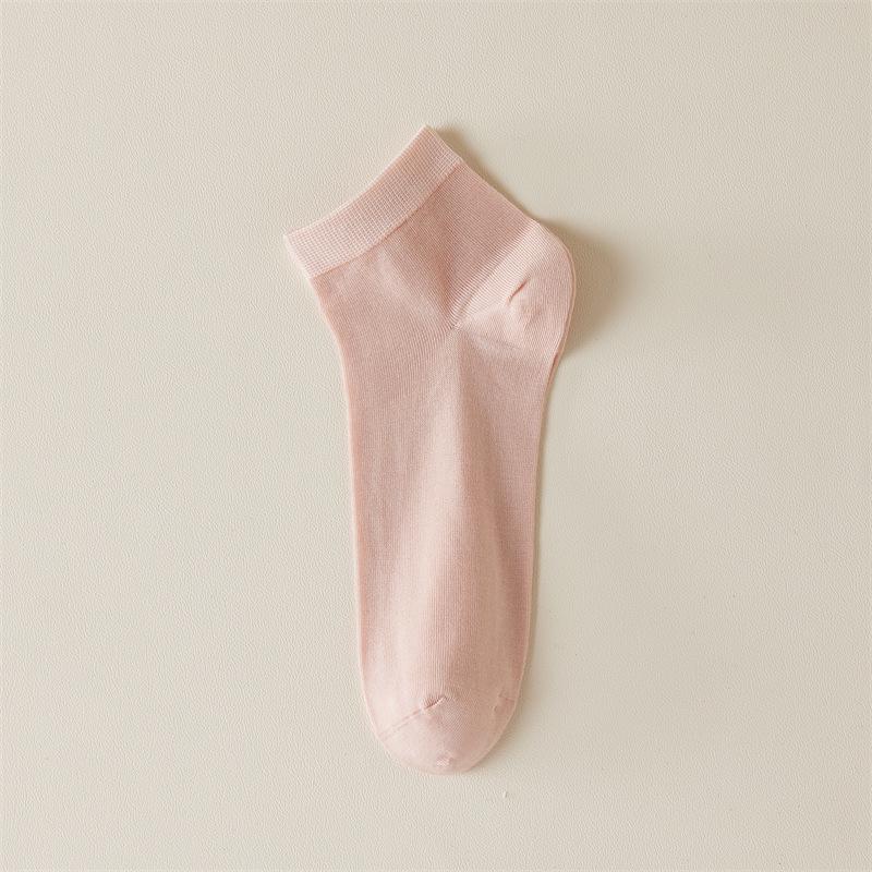 Damen Socken aus Maulbeerseide, mittellang - Ultraleicht, Geruchshemmend, Schweißabsorbierend, Atmungsaktiv, Ideal für Frühling & Sommer.