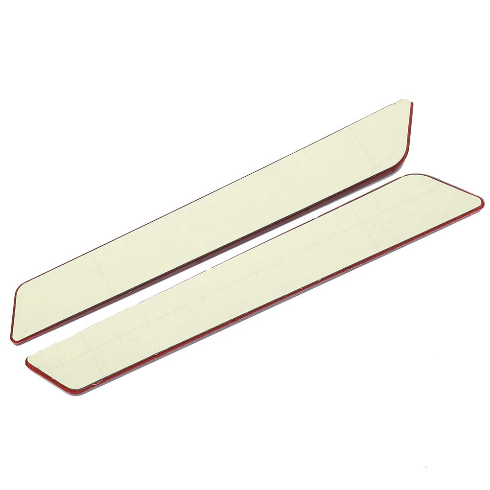 2 Reflector Stickers Reflective Decals Reflective Stickers Waterproof Safety Warning Stickers for Touring FLT FLHT 2014-2017 (Red)