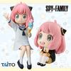 2pcs Spy Family Anya Forger for Pressed Noodle Figure Anime Peripheral Model Cute Table Ornament Holiday Gift Statue Collection