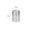 Multi-purpose Stainless Steel Seasoning Jar Salt Sugar Bottle Rotating Cover Spice Pepper Shaker Spice Jar Kitchen Gadgets 6