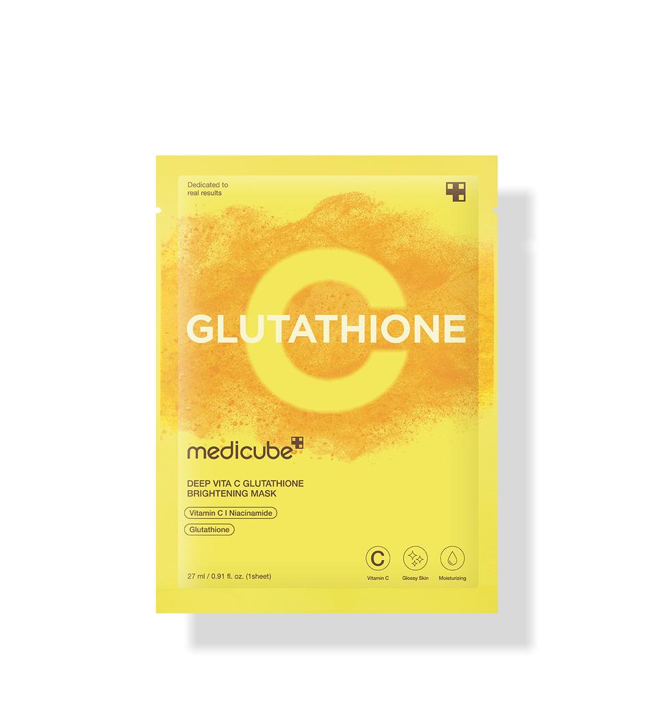 Medicube Deep Vita C Glutathione Brightening Mask 27 X 5ea