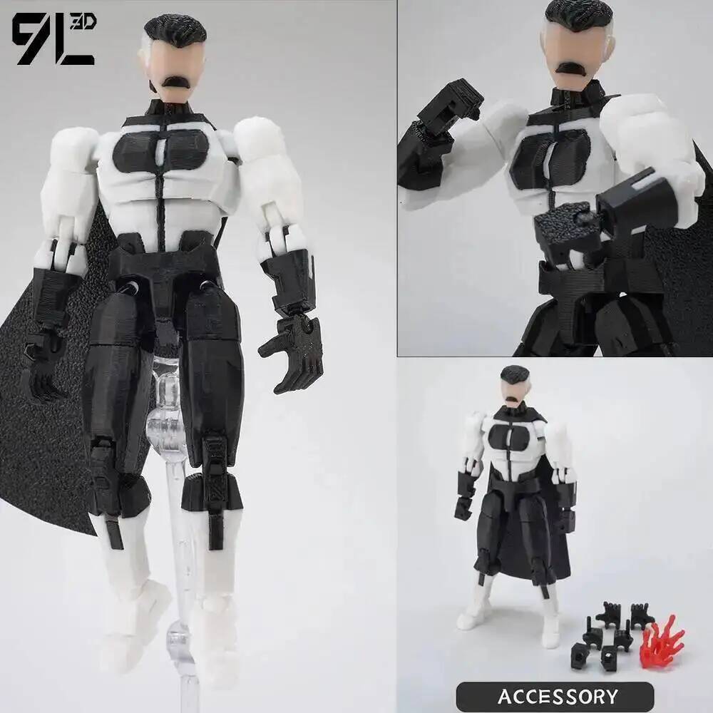9L3D Printed Invincible Dummy13 Titan Lucky13 Invulnerable Mark Toy Collectible Figures As Gift For Kids Birthday Children's Day