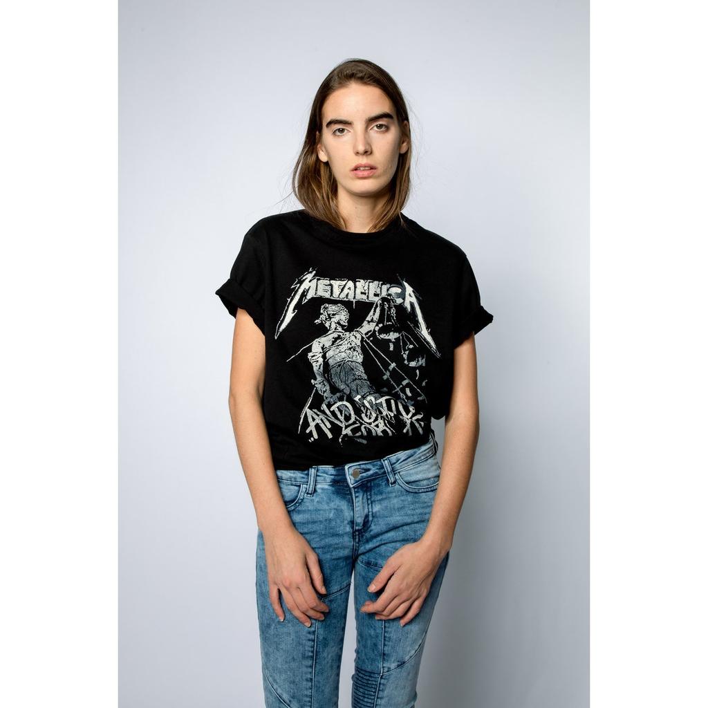 Amplified Unisex Adult And Justice For All Metallica T-Shirt