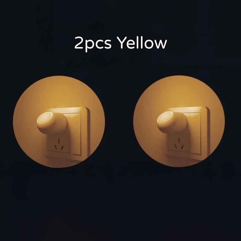 Smart Motion Sensor Night Light 360° Illumination, Eye-protection Soft Light for Bedroom & Corridor, Perfect for Night Feeding