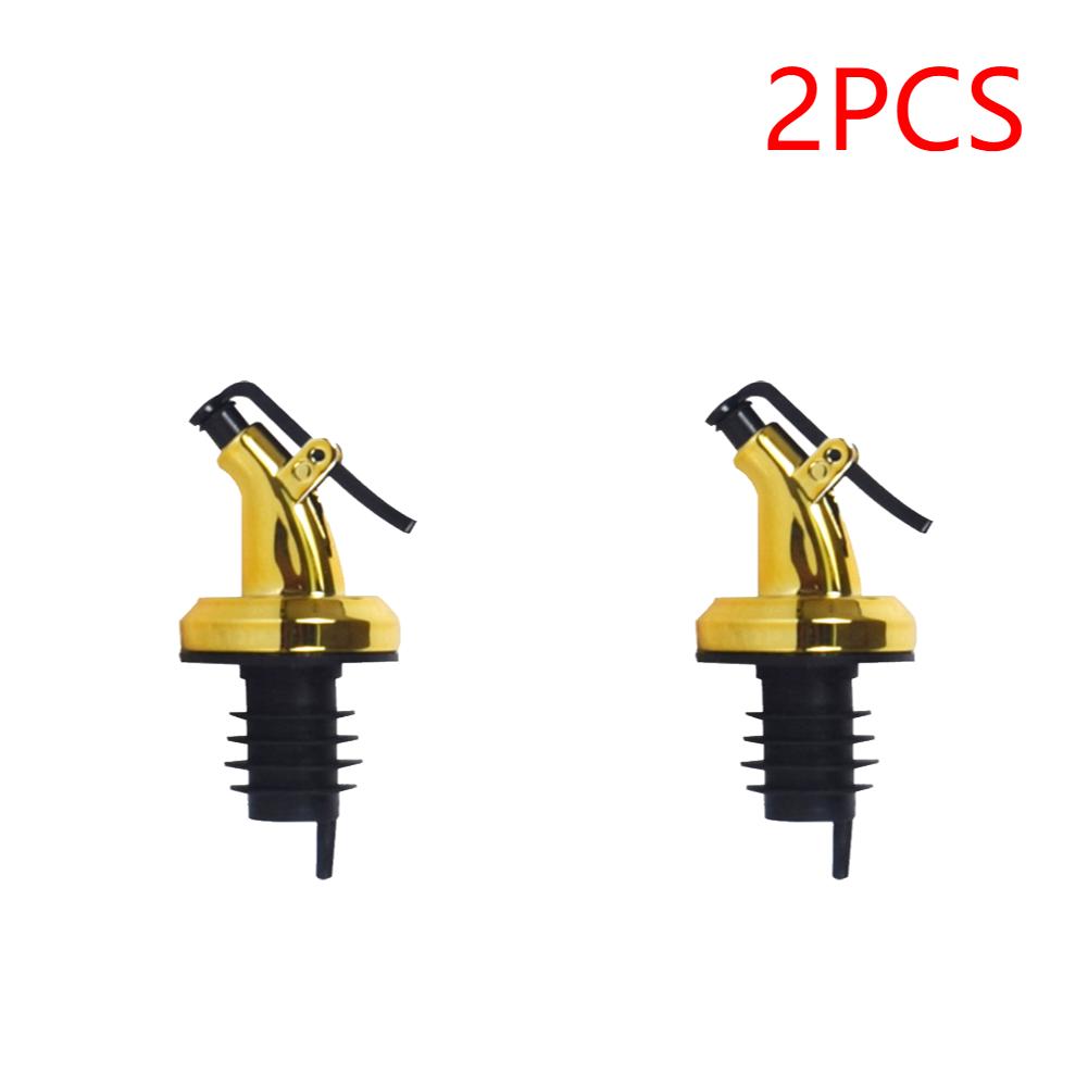 Leak-proof Oil Bottle Stopper Seal Lock Plug Food Grade Sauce Nozzle Liquor Dispenser Wine Pourer Kitchen SeasoningTools